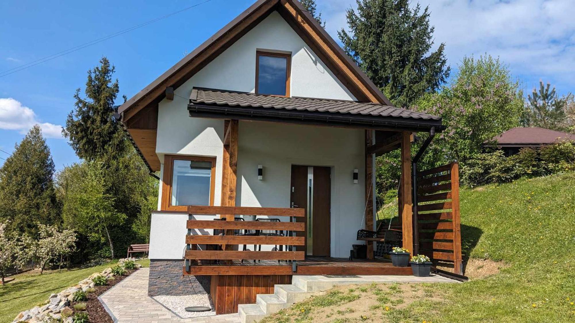 Cichata - Domek W Bieszczadach Czarna  Bagian luar foto