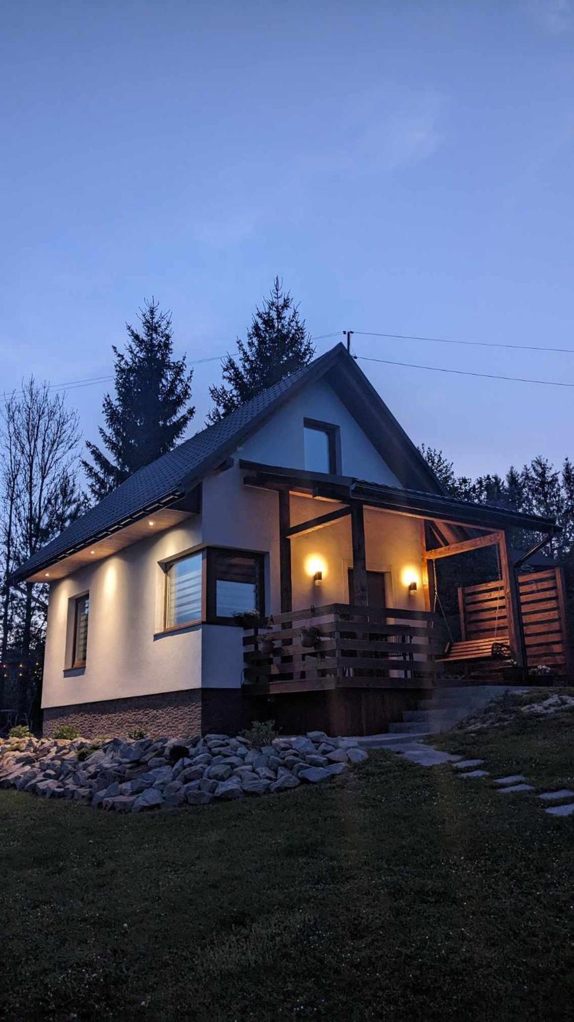 Cichata - Domek W Bieszczadach Czarna  Bagian luar foto